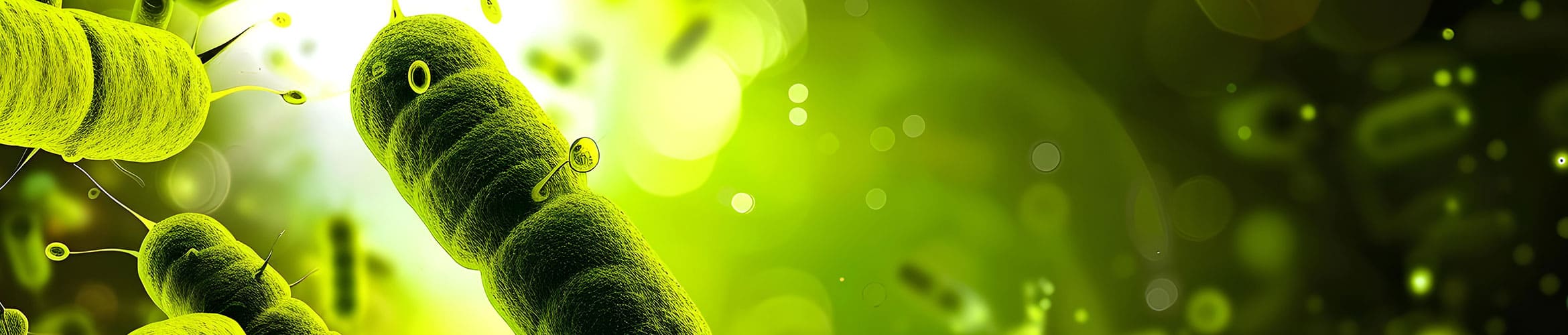 Banner Darmdysbiosetherapie in hellgrünen Farbton dargestellt
